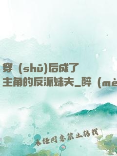 穿書(shū)后成了主角的反派妹夫