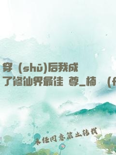 穿書(shū)后我成了修仙界最佳師尊