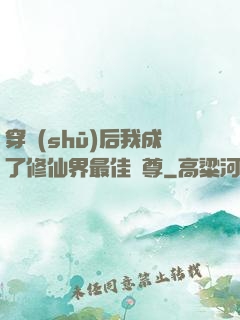 穿書(shū)后我成了修仙界最佳師尊