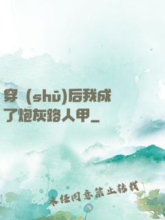 穿書(shū)后我成了炮灰路人甲