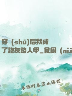 穿書(shū)后我成了炮灰路人甲