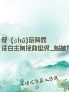 穿書(shū)后我靠洗白主角拯救世界