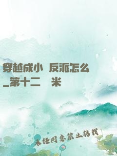 穿越成小說反派怎么辦