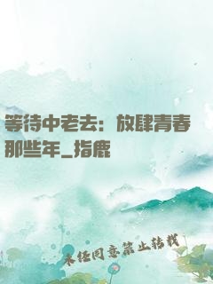 等待中老去：放肆青春那些年