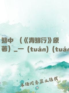 簪中錄（《青簪行》原著）