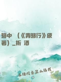 簪中錄（《青簪行》原著）