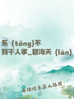 系統(tǒng)不讓我干人事