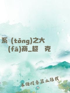 系統(tǒng)之大開發(fā)商