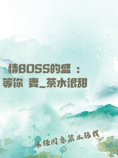 純情BOSS的盛愛：等你為妻