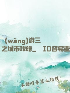 網(wǎng)游三國之城市攻略