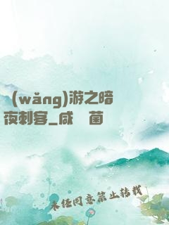 網(wǎng)游之暗夜刺客