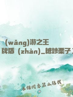 網(wǎng)游之王牌盾戰(zhàn)