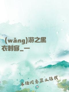 網(wǎng)游之黑衣刺客