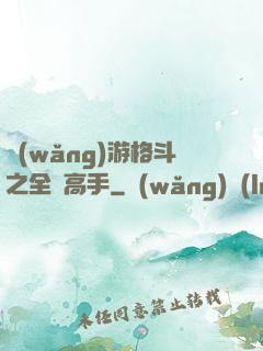 網(wǎng)游格斗之全職高手