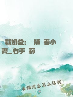 總裁奶爸：緝捕記者小妻