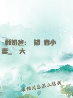 總裁奶爸：緝捕記者小妻