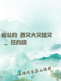 翁公的東西又大又粗又長