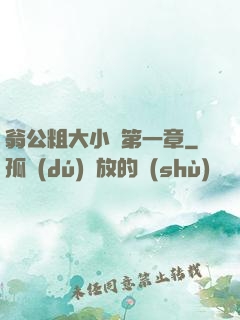 翁公粗大小瑩第一章
