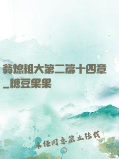 翁熄粗大第二篇十四章