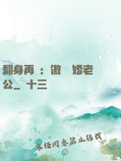 翻身再愛：傲嬌閃婚老公