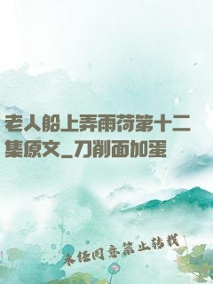老人船上弄雨荷第十二集原文