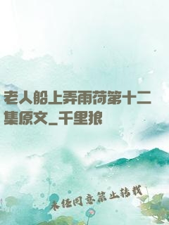 老人船上弄雨荷第十二集原文