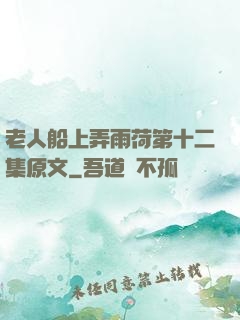 老人船上弄雨荷第十二集原文