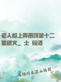 老人船上弄雨荷第十二集原文