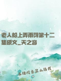 老人船上弄雨荷第十二集原文
