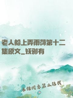 老人船上弄雨荷第十二集原文