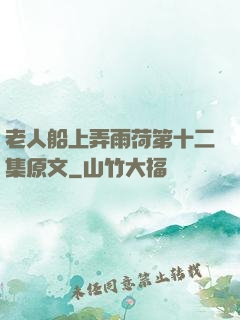老人船上弄雨荷第十二集原文