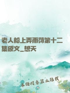 老人船上弄雨荷第十二集原文