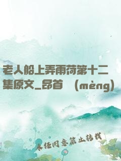 老人船上弄雨荷第十二集原文