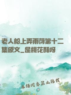 老人船上弄雨荷第十二集原文
