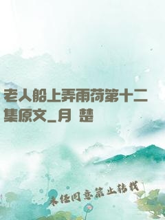 老人船上弄雨荷第十二集原文
