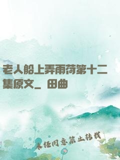老人船上弄雨荷第十二集原文