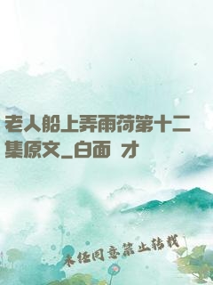 老人船上弄雨荷第十二集原文