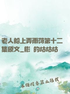 老人船上弄雨荷第十二集原文