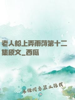 老人船上弄雨荷第十二集原文