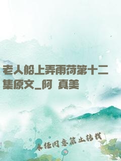 老人船上弄雨荷第十二集原文