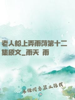 老人船上弄雨荷第十二集原文