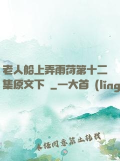 老人船上弄雨荷第十二集原文下載