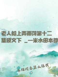 老人船上弄雨荷第十二集原文下載