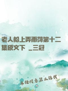 老人船上弄雨荷第十二集原文下載