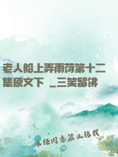 老人船上弄雨荷第十二集原文下載