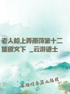 老人船上弄雨荷第十二集原文下載