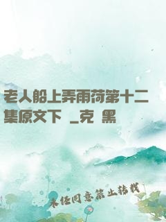 老人船上弄雨荷第十二集原文下載