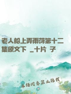 老人船上弄雨荷第十二集原文下載