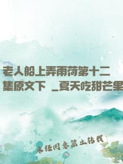 老人船上弄雨荷第十二集原文下載