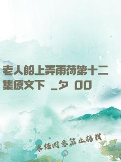 老人船上弄雨荷第十二集原文下載